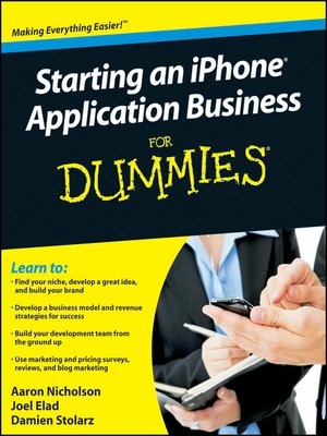 cover image of Starting an iPhone Application Business For Dummies